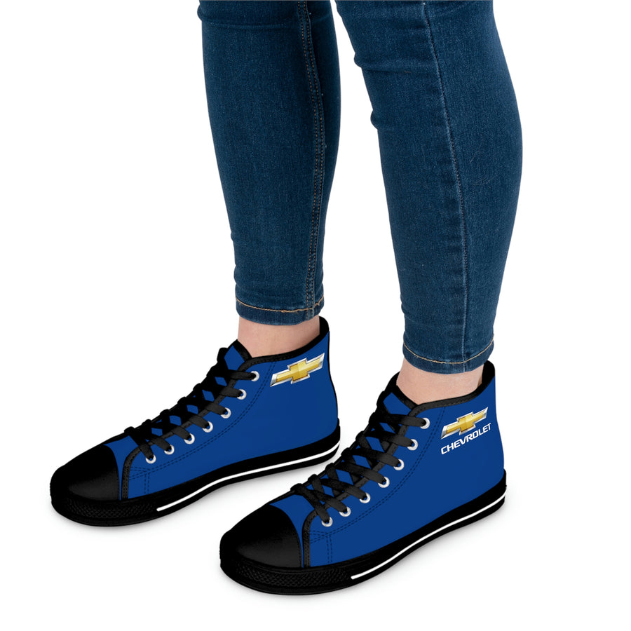 Women's Dark Blue Chevrolet High Top Sneakers™