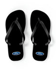 Unisex Black Ford Flip Flops™