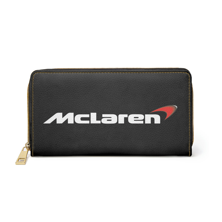 Black McLaren Zipper Wallet™