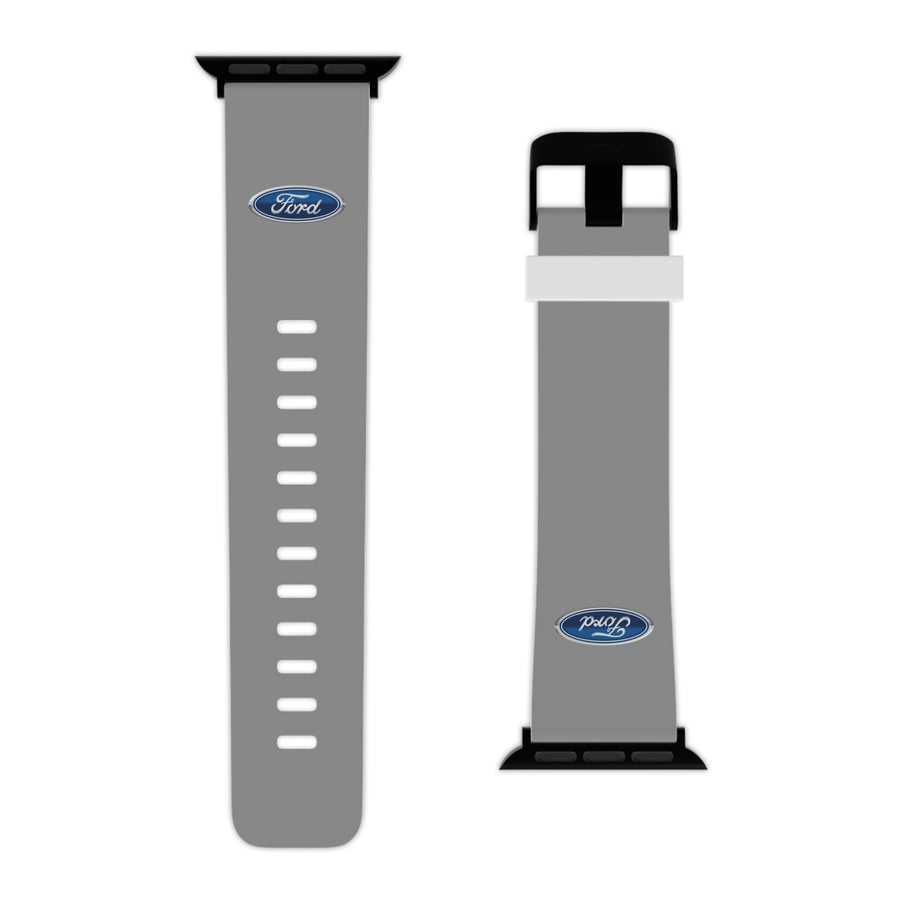 Grey Ford Watch Band for Apple Watch™