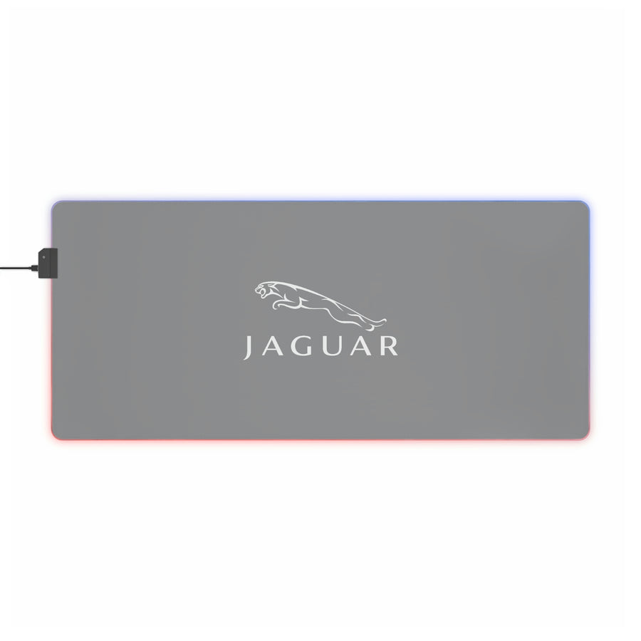 Grey Jaguar LED Gaming Mouse Pad™