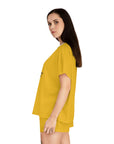 Women's Yellow Mitsubishi Short Pajama Set™