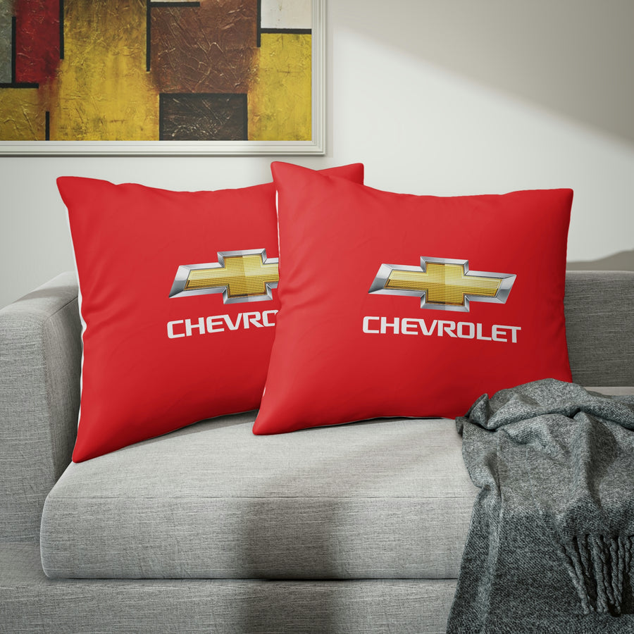 Red Chevrolet Pillow Sham™