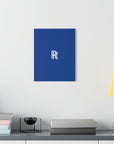 Dark Blue Rolls Royce Acrylic Prints (French Cleat Hanging)™