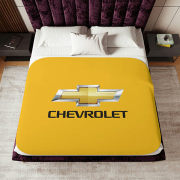 Yellow Chevrolet Sherpa Blanket™