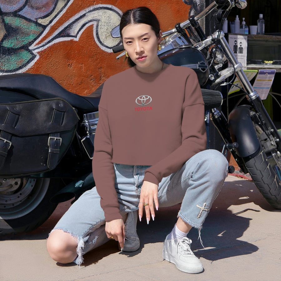 Women's Toyota Cropped Sweatshirt™