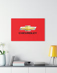 Red Chevrolet Acrylic Prints (French Cleat Hanging)™