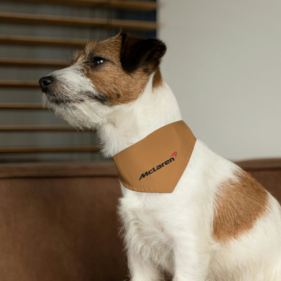 Brown McLaren Pet Bandana Collar™