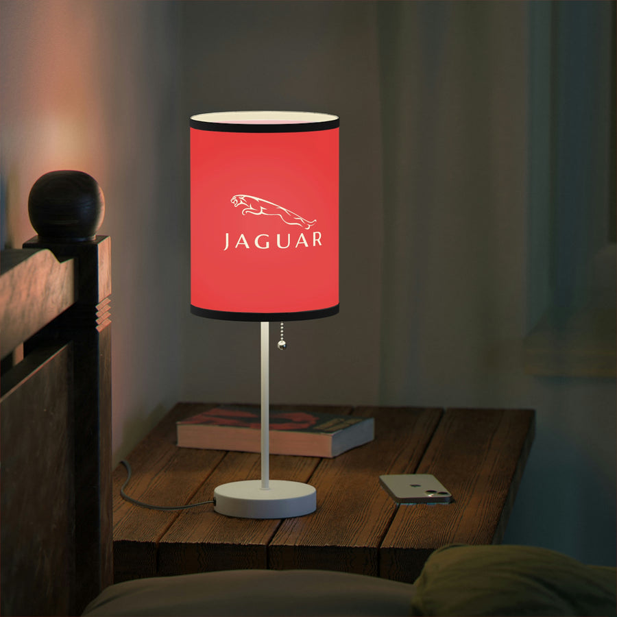 Red Jaguar Lamp on a Stand, US|CA plug™