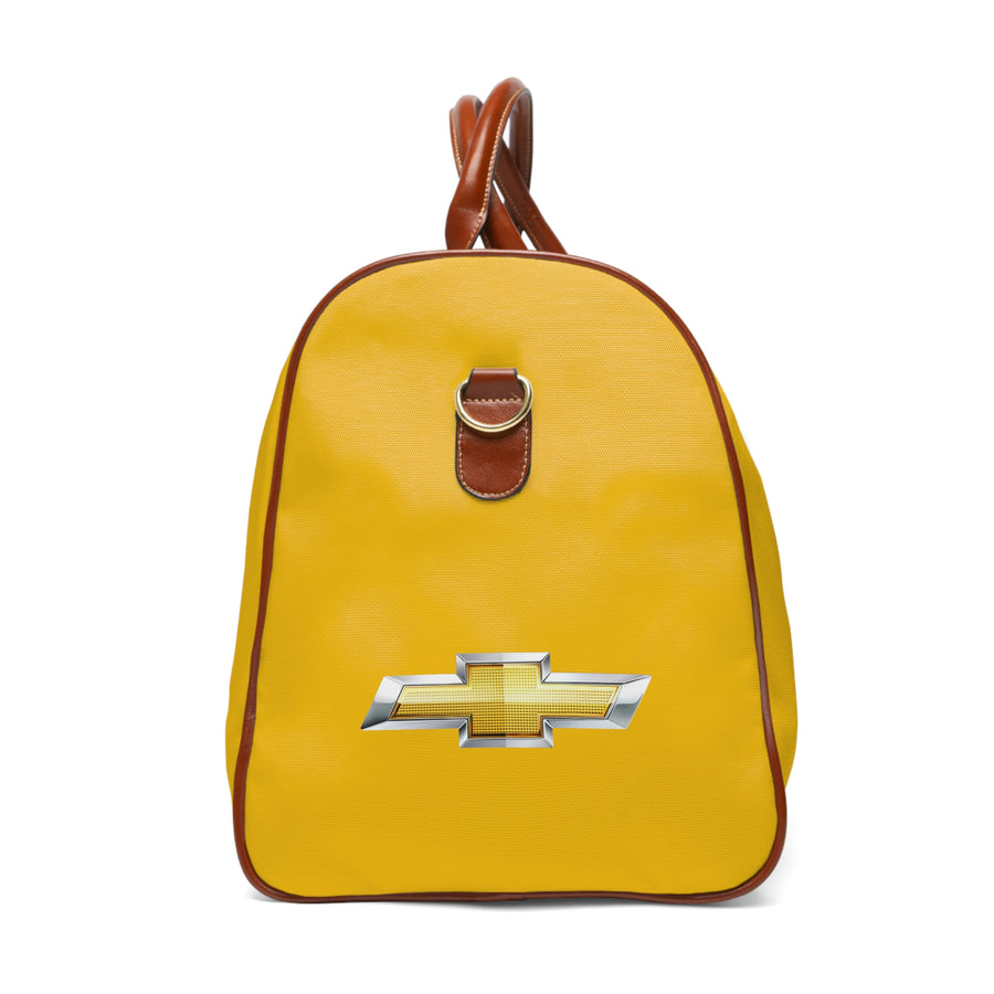 Yellow Chevrolet Waterproof Travel Bag™