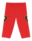 Women's Red Lamborghini Capri Leggings™