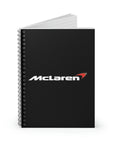 Black McLaren Spiral Notebook - Ruled Line™