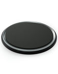 Black Dodge Button Magnet, Round (10 pcs)™