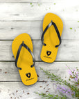 Unisex Yellow Lamborghini Flip Flops™