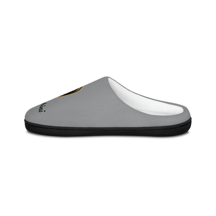 Unisex Grey Lamborghini Indoor Slippers™