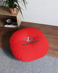 Red Lexus Tufted Floor Pillow, Round™