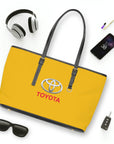 Yellow Toyota Leather Shoulder Bag™