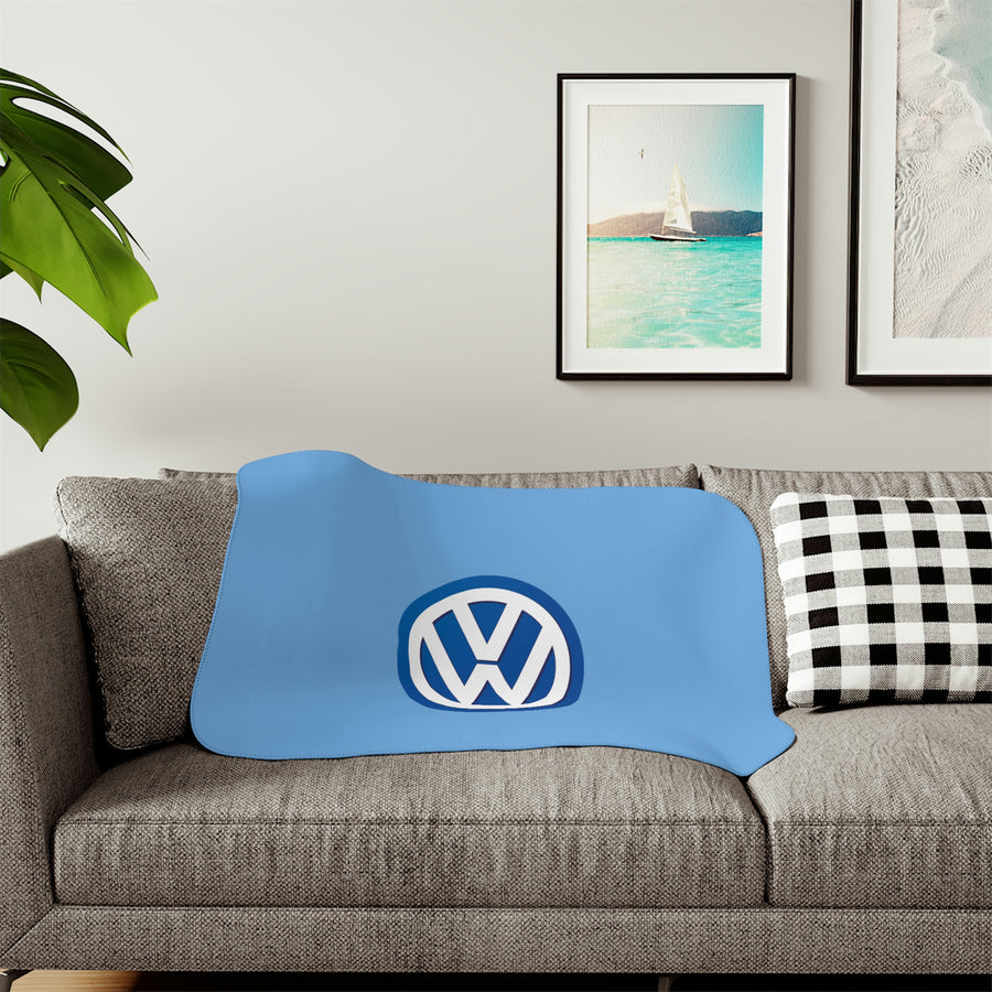 Light Blue Volkswagen Sherpa Blanket™