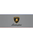 Grey Lamborghini LED Gaming Mouse Pad™