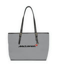 Grey Mclaren Leather Shoulder Bag™