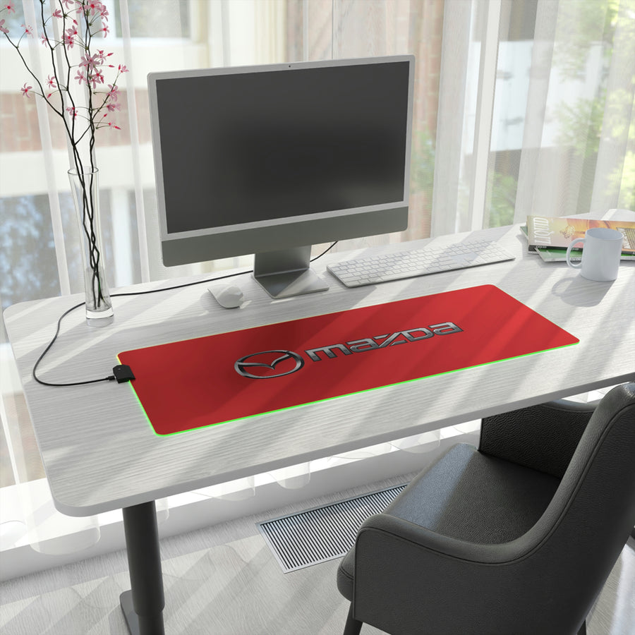 Red Mazda LED Gaming Mouse Pad™