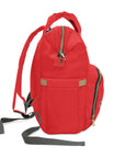 Red Mazda Multifunctional Diaper Backpack™