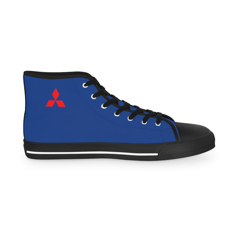 Men's Dark Blue Mitsubishi High Top Sneakers™