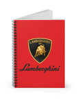 Red Lamborghini Spiral Notebook - Ruled Line™