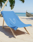 Light Blue Jaguar Beach Towel™