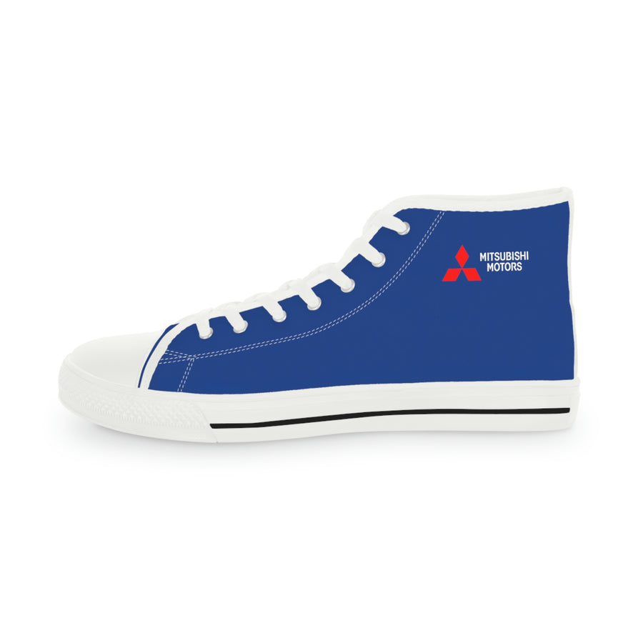 Men's Dark Blue Mitsubishi High Top Sneakers™