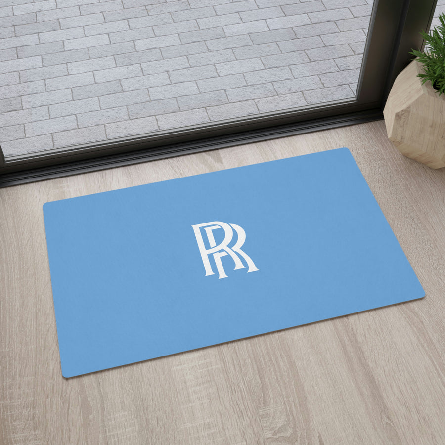 Light Blue Rolls Royce Floor Mat™