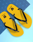 Unisex Yellow Lamborghini Flip Flops™