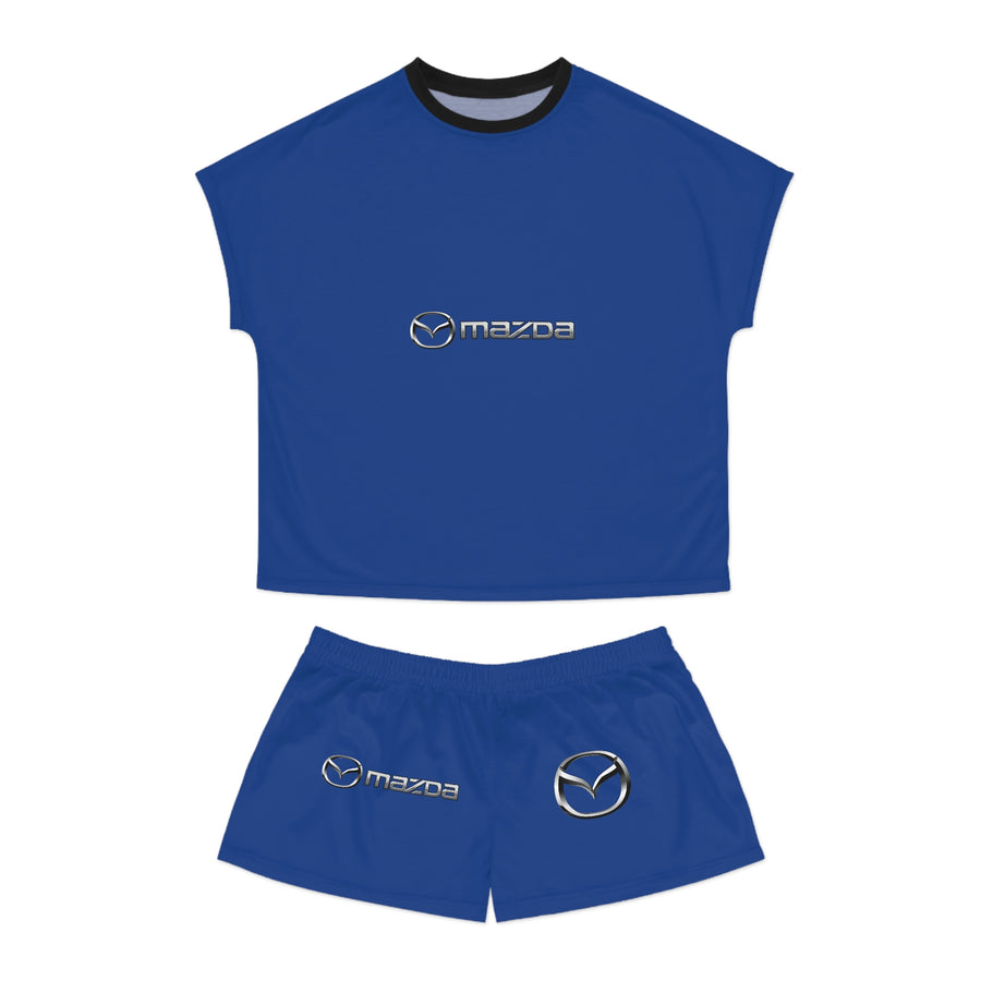 Women's Dark Blue Mazda Short Pajama Set™