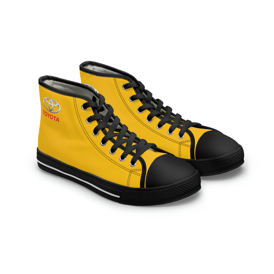 Women's Yellow Toyota High Top Sneakers™