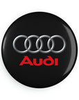 Black Audi Button Magnet, Round (1 & 10 pcs)™