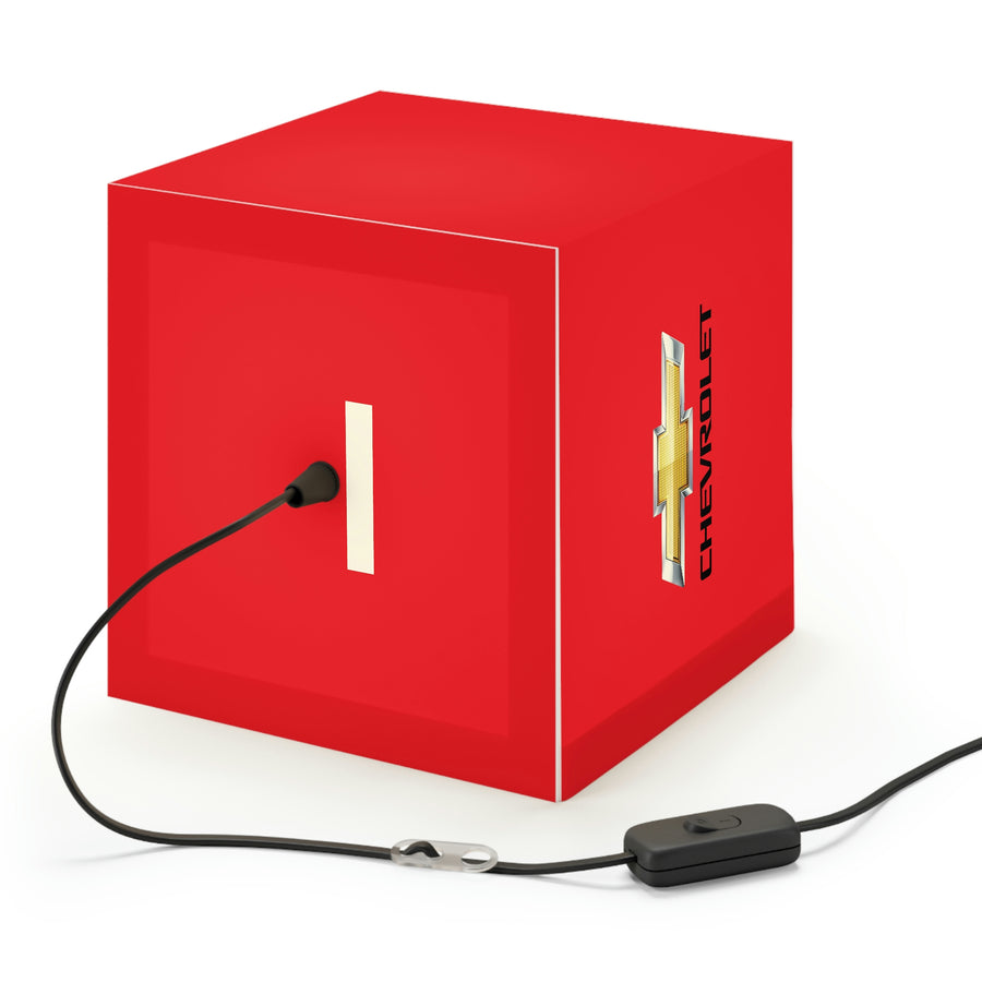 Red Chevrolet Light Cube Lamp™