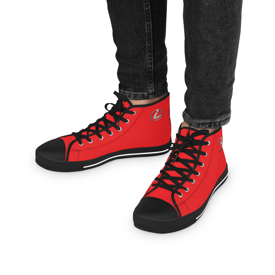 Men's Red Lexus High Top Sneakers™