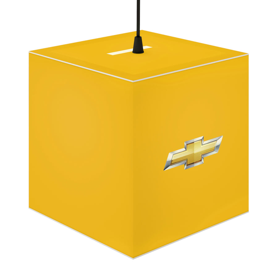 Yellow Chevrolet Light Cube Lamp™