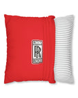 Red Rolls Royce Spun Polyester pillowcase™