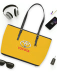 Yellow Toyota Leather Shoulder Bag™