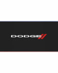 LED Gaming Black Dodge Mouse Pad™