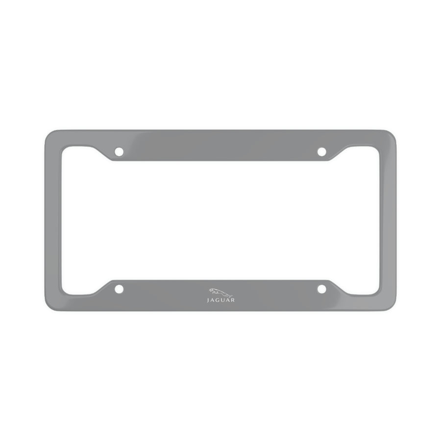 Grey Jaguar License Plate Frame™