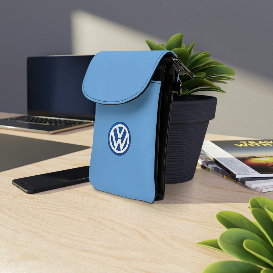 Light Blue Volkswagen Small Cell Phone Wallet™