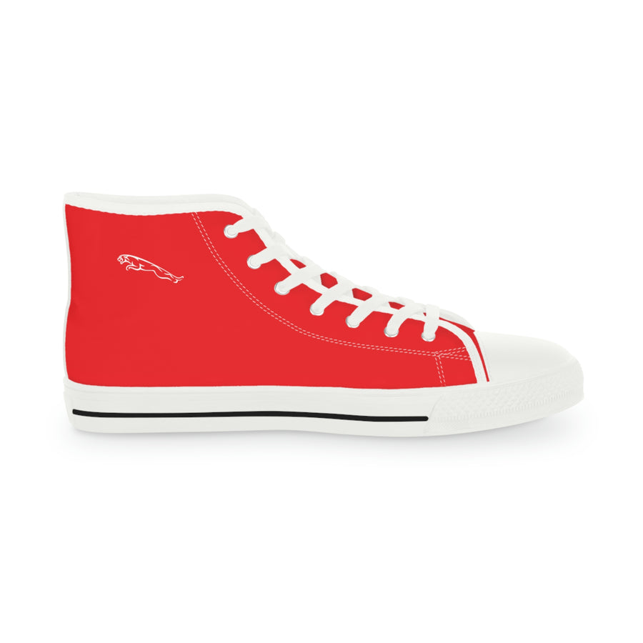 Men's Red Jaguar High Top Sneakers™