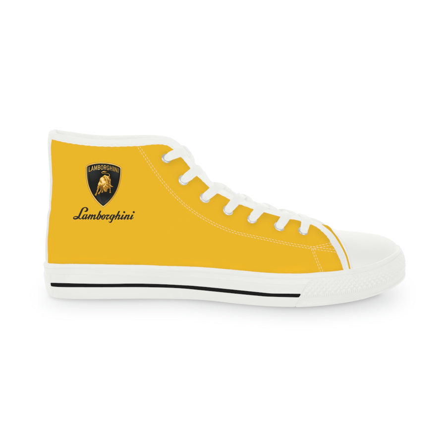 Men's Yellow Lamborghini High Top Sneakers™