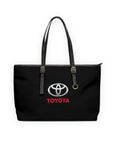 Black Toyota Leather Shoulder Bag™