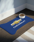 Dark Blue Chevrolet Pet Feeding Mats™