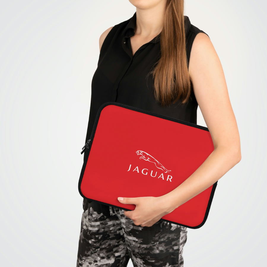 Red Jaguar Laptop Sleeve™