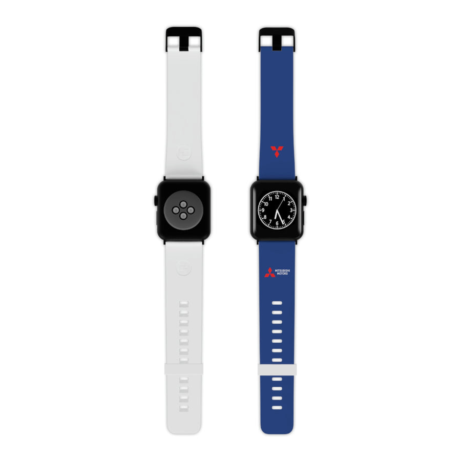 Dark Blue Mitsubishi Watch Band for Apple Watch™