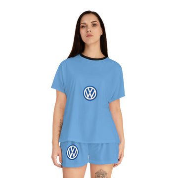 Women's Light Blue Volkswagen Short Pajama Set™